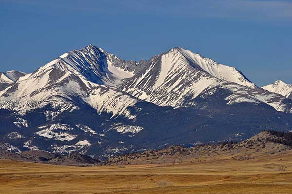 Loco Mountain in Crazy Mountains Montana. Photo by Mike Cline.