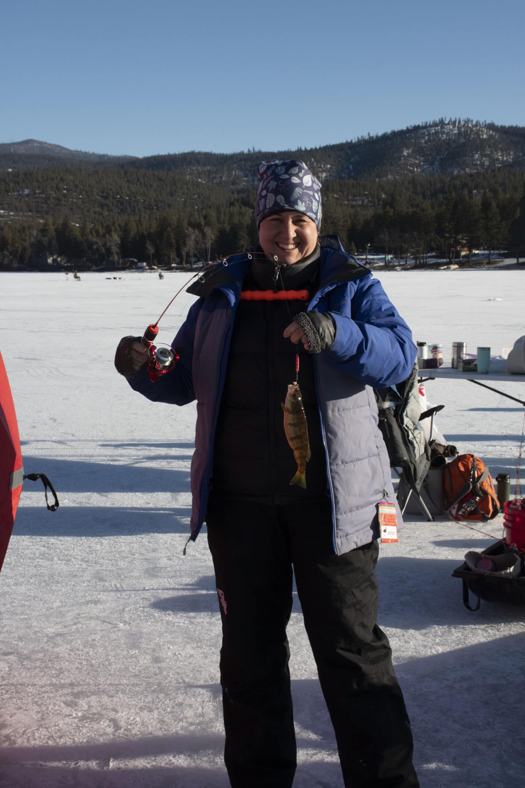 Ice Fishing Women's Montana Wildlife Federation