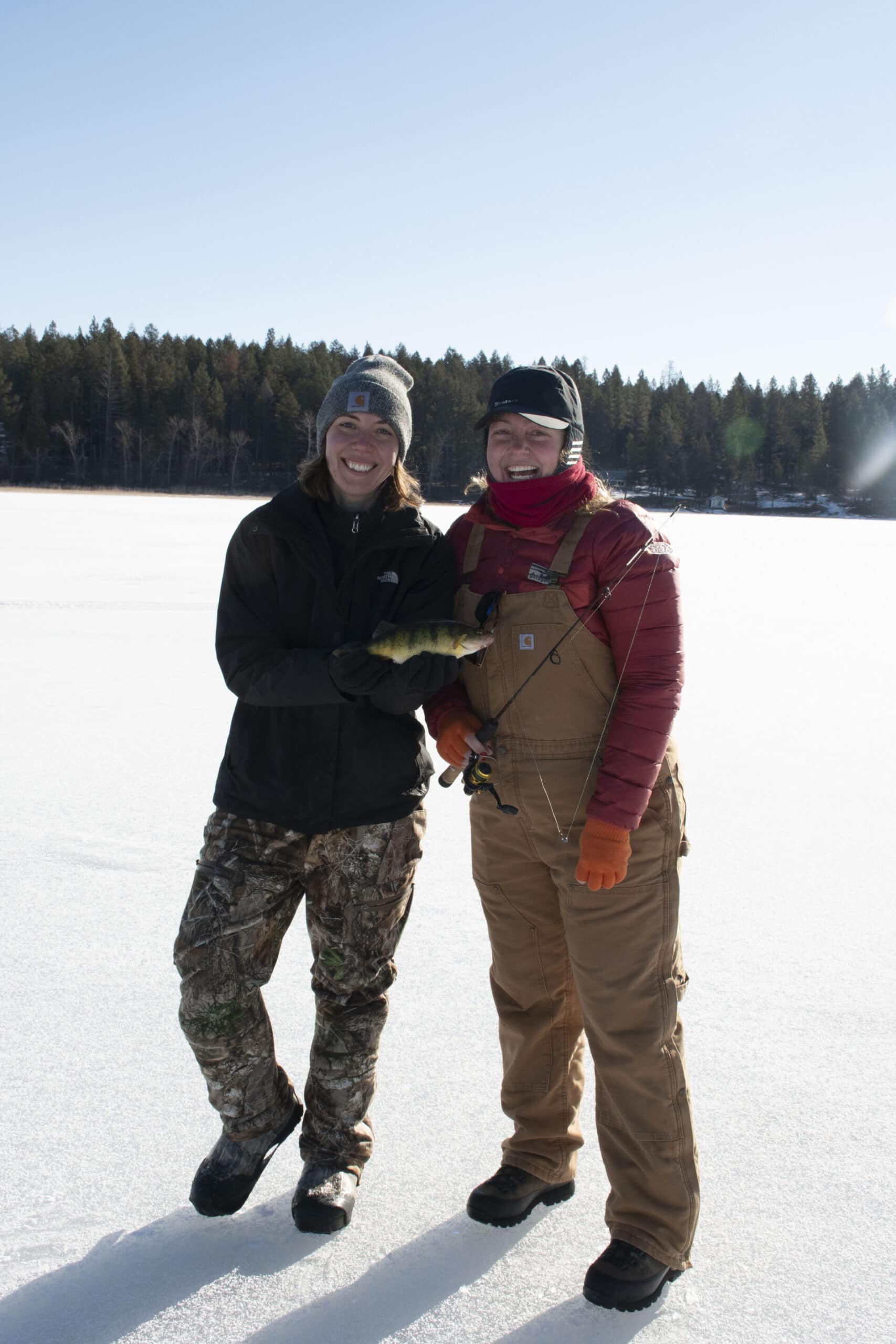Ice Fishing Women's Montana Wildlife Federation
